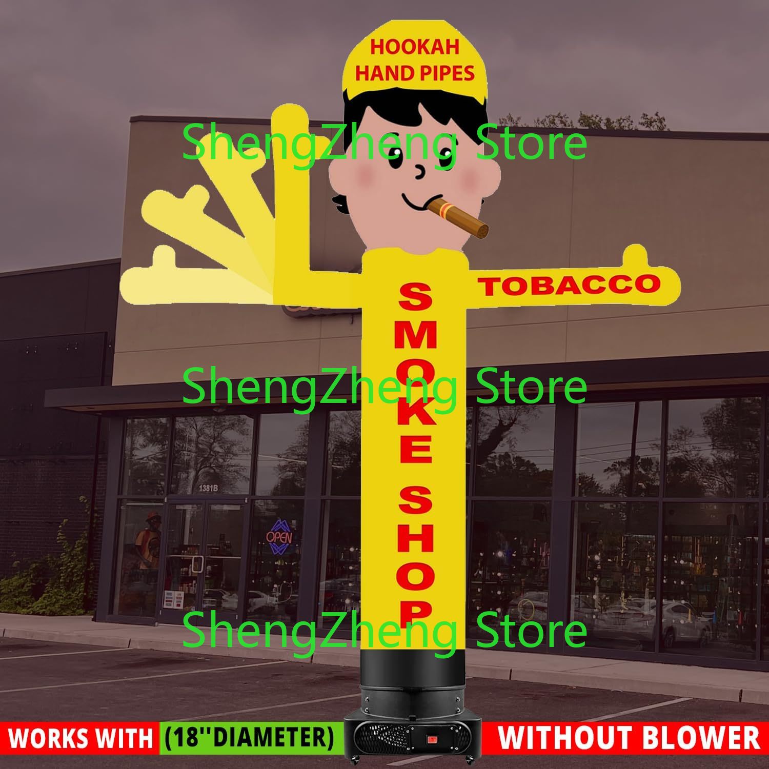 Vaping Store - 1 Adet 8ft Dış Mekan Reklamı,